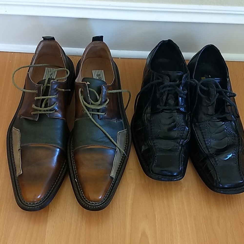 Stacy Adams shoes size 12 & Bravo